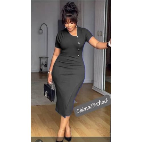 gorgeous black office gown for ladies gorgeous black office gown for ladies